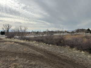 View of yard featuring a rural view