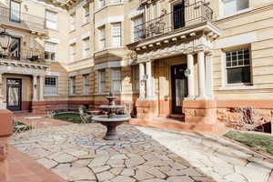 View of building lobby