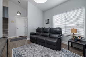 Living Room directly off front entrance foyer