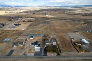 Open Fields in front and back of the home with nothing to obstruct views.