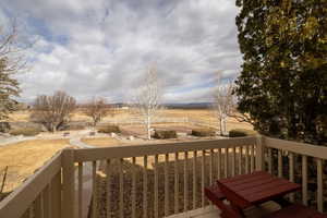 View of 9+acres from deck