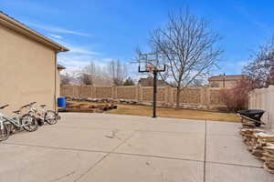 View of basketball court