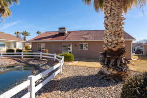 View of rear view of house