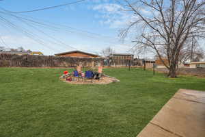 View of yard - enhanced grass