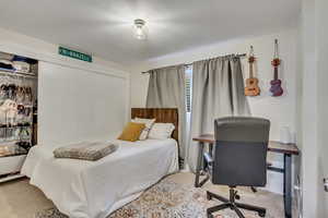 Bedroom with a closet