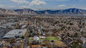 Bird's eye view of property.