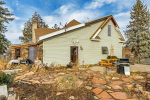 View of rear view of house