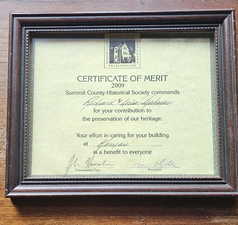 Certificate of Merit