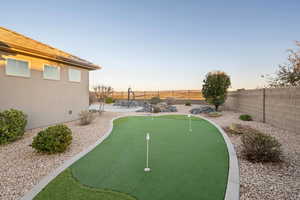 View of community with a patio