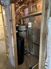 Utilities with secured water heater