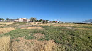 View of yard featuring a mountain view and a rural view