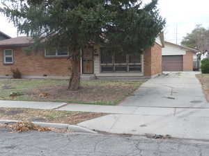 Front Door and Garage