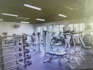 View of gym