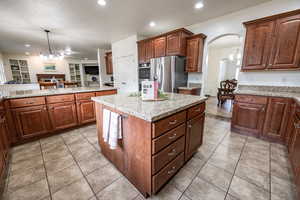 Double oven in kitchen