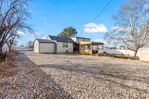 View of rear view of house