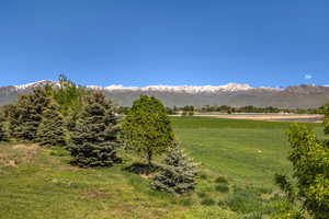 View of mountain feature featuring a rural view