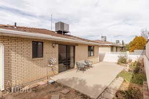 Exterior space featuring central AC unit