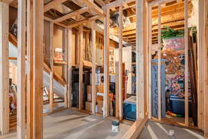 View of framed bathroom