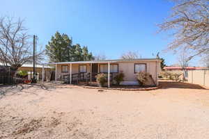 View of back of house