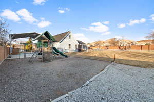 View of jungle gym