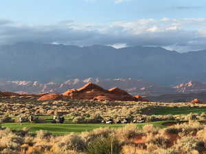 Patio view of pine valley mountain