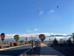 balloon fest out your patio