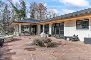 Back of house featuring a patio area