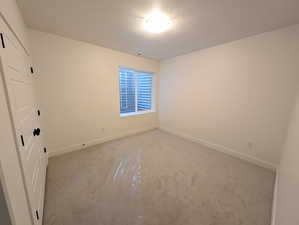 Basement bedroom