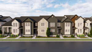 View of townhome / multi-family property