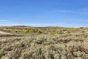 Mountain view featuring a rural view