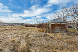 View of yard featuring a rural view