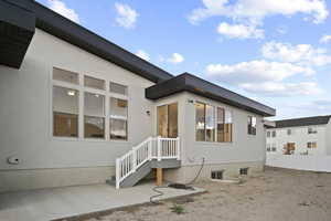 View of back of property