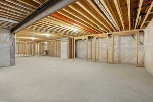View of basement