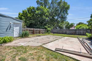 Concrete pad for Shed or Garage