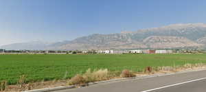 Beautiful, flat, rectangle 4 acres of commercial land with the best view of Timpanogas!