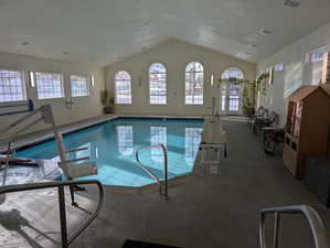 Clubhouse indoor pool and hot tub