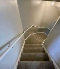 View of stairs