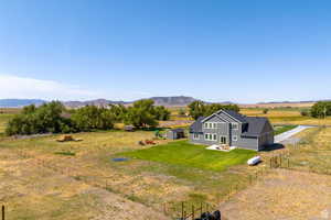 Exterior space featuring a mountain view and a rural view