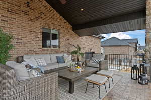 View of patio / terrace with outdoor lounge area