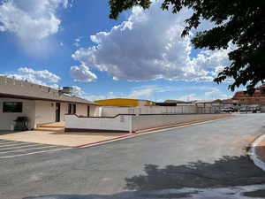 View of road featuring curbs