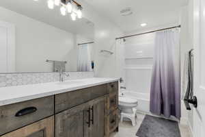 Basement shared bathroom