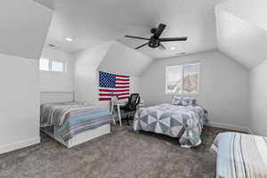 Upstairs bedroom facing east