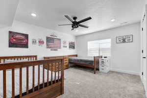 Basement bedroom