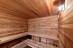 View of sauna