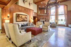 View of community lobby