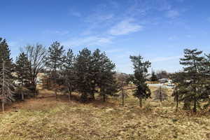 View of yard featuring a rural view