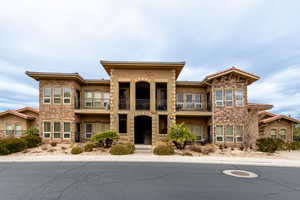 View of mediterranean / spanish-style home