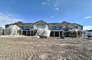 View of rear view of house