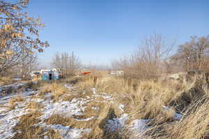 View of snowy landscape