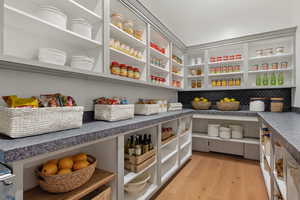 View of storage area